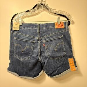 Levi's Blue Jean Shorts Classic Cut-Off